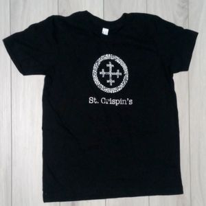 St. Crispin's Kid Tee - Brand New/Never Worn - Kids Size 10 - American Apparel